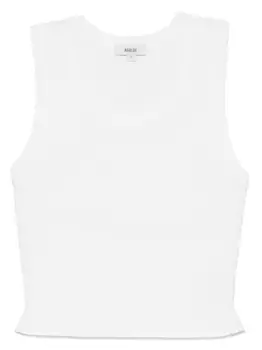 Топ в рубчик AGOLDE, белый