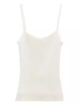 Топ в рубчик CHLO, белый