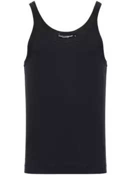 Топ в рубчик DOLCE & GABBANA, синий