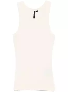 Топ в рубчик ENTIRE STUDIOS, нейтральный цвет