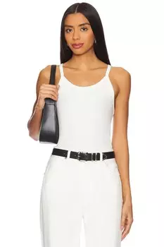 Топ в рубчик Eterne, белый