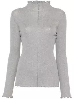 Топ в рубчик FENDI, серый