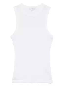 Топ в рубчик James Perse, белый