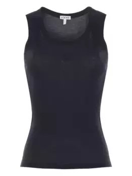 Топ в рубчик LOEWE, черный