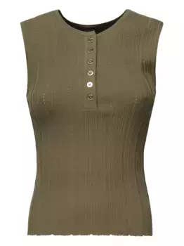 Топ в рубчик Marciano, зеленый