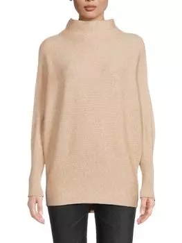 Топ в рубчик с воротником-стойкой For The Republic, цвет Raw Oat