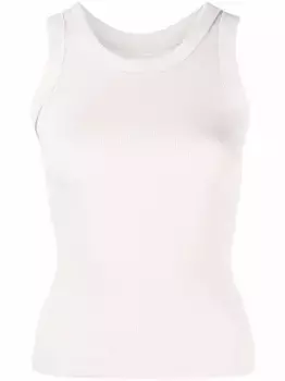 Топ в рубчик STYLAND, серый