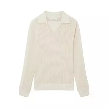 Топ Wales Bonner Song Jersey Top 'Ivory', белый