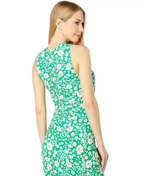 Топ WAYF Ruched Tank Top, цвет Kelly Daisy Floral