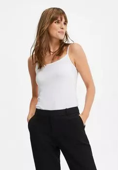 Топ WE Fashion, белый