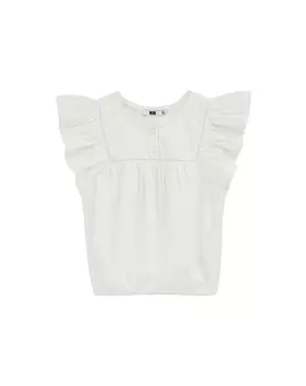 Топ WE Fashion, белый