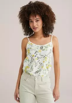 Топ WE Fashion, белый