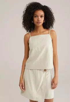 Топ WE Fashion, бежевый