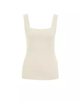 Топ WE Fashion, бежевый