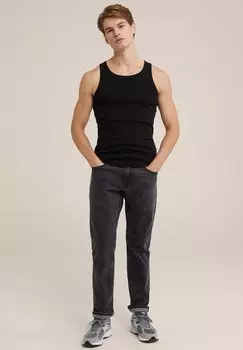 Топ WE Fashion, черный