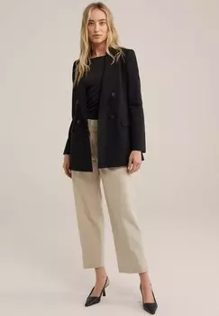 Топ WE Fashion, черный