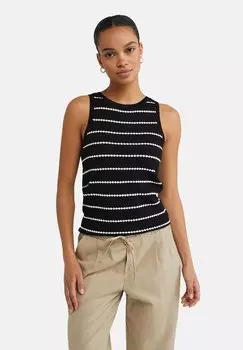 Топ WE Fashion, черный