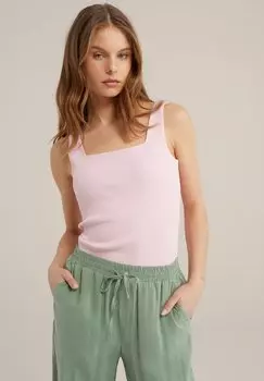 Топ WE Fashion, цвет pink