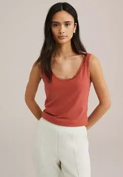 Топ WE Fashion, красный