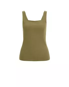 Топ We Fashion, оливковый