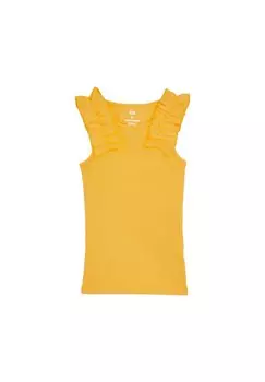 Топ WE Fashion, оранжевый