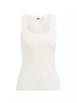 Топ WE Fashion, от белого