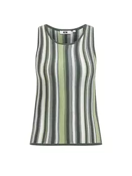 Топ WE Fashion, пестрый зеленый