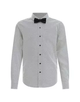Топ WE Fashion Regular fit Button Up, белый