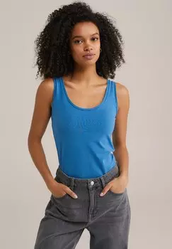 Топ WE Fashion, синий