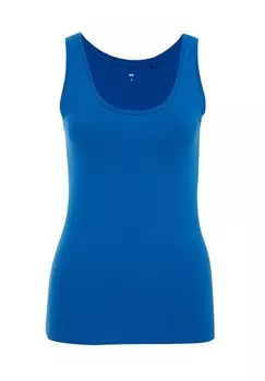 Топ WE Fashion, синий деним