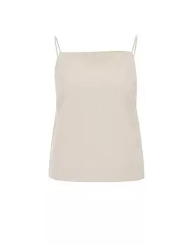 Топ WE Fashion, светло-бежевый