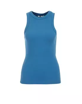 Топ WE Fashion, светло-синий