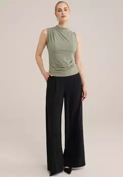 Топ WE Fashion, светло-зеленый