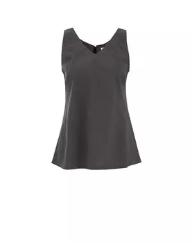 Топ WE Fashion, темно-серый
