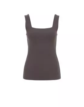 Топ WE Fashion, темно-серый