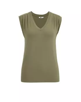 Топ WE Fashion Top, оливковый