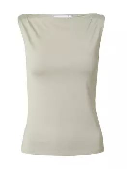 Топ WEEKDAY Annie, серый