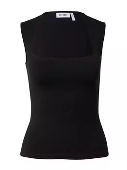 Топ Weekday ESTI, черный