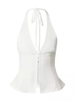 Топ WEEKDAY Faline, белый