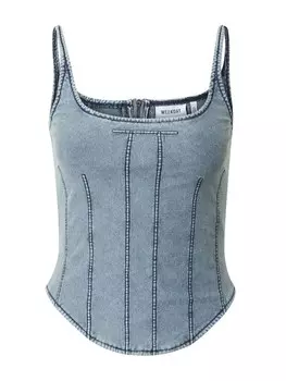 Топ WEEKDAY Kelsey, синий