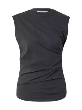 Топ WEEKDAY Luna, темно-серый