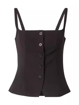 Топ WEEKDAY Panda, черный