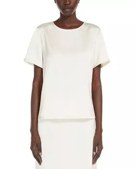 Топ Weekend Max Mara Gilbert, слоновая кость/кремовый