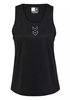 Топ WEIGHT Hummel, черный деним