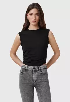Топ WEST TANK AllSaints, черный