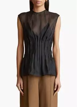 Топ Westin черного цвета KHAITE