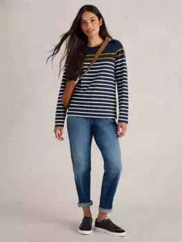 Топ White Stuff Whitney Stripe, цвет navy/multi