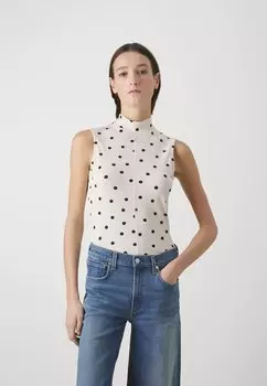 Топ Womens Sleeveless Paul Smith, белый