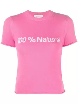 Топ вязки интарсия Sportmax, розовый