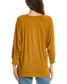 Топ XCVI Wearables Tatiana, желтый